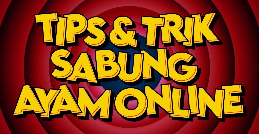 Trik Sabung Ayam Maxwin